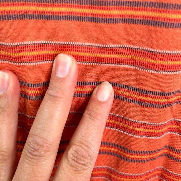 Paul & Shark yachting Men's Short Sleeve Orange Polo Size XL - Picture 3 of 6